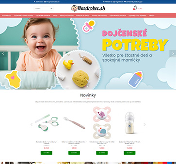 predam eshop dojcenske potreby